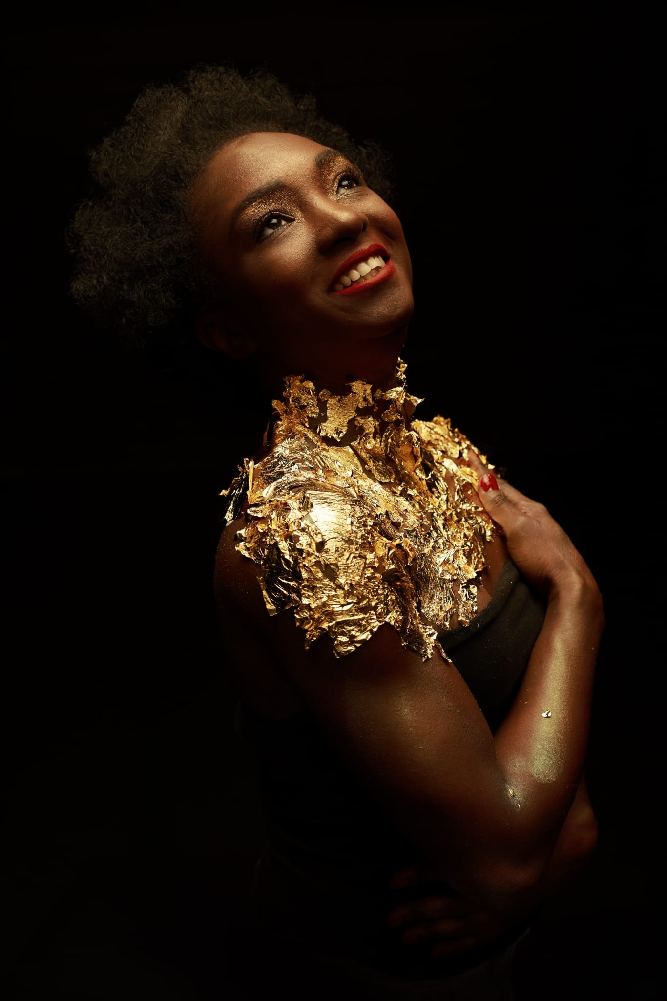 Gold beauty portrait Maimouna Coulibaly